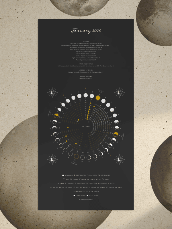 Sky Almanac 2026 (Wall Calendar)